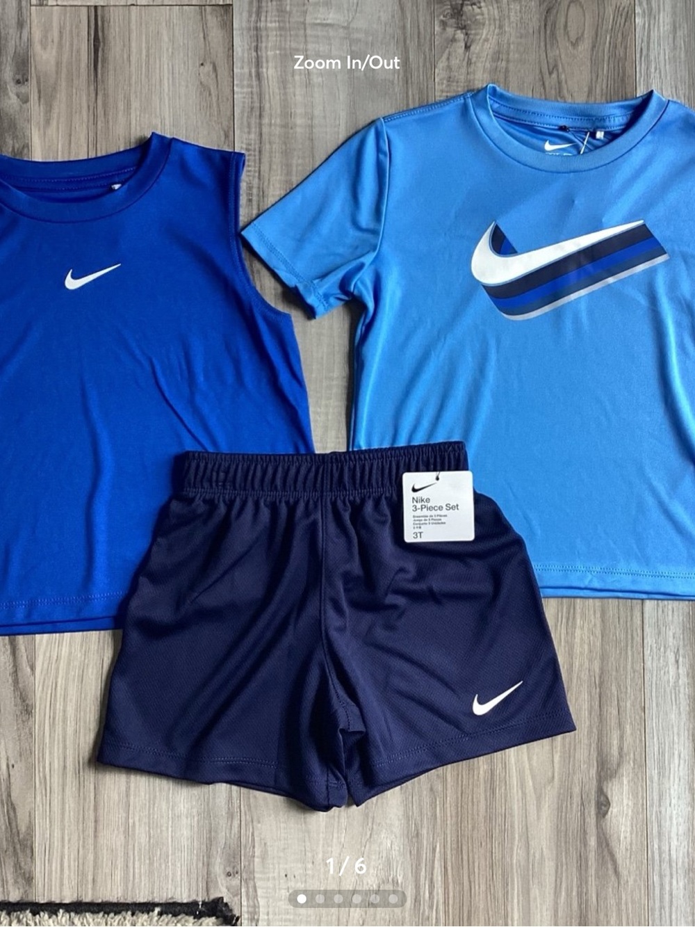 Nike Boys 3-Piece shorts Set size 3T(NWT) ~PRICE FIRM, NO OFFERS~